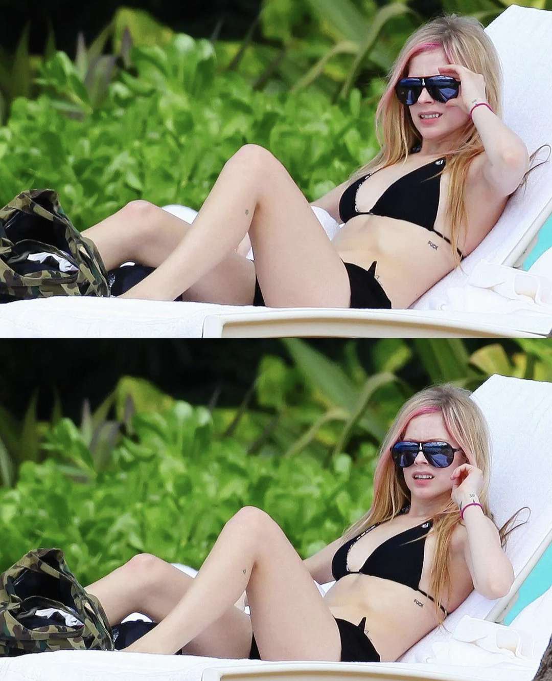 Avril Lavigne Legs