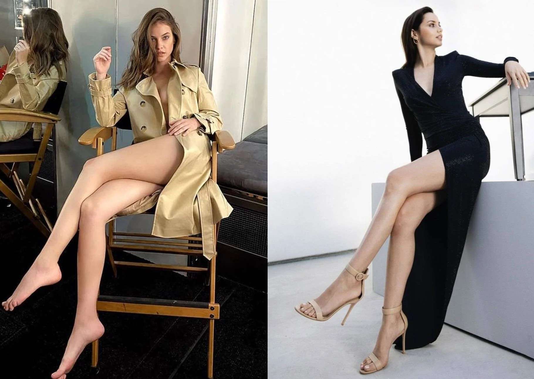 Barbara Palvin Or Ana De Armas Leg