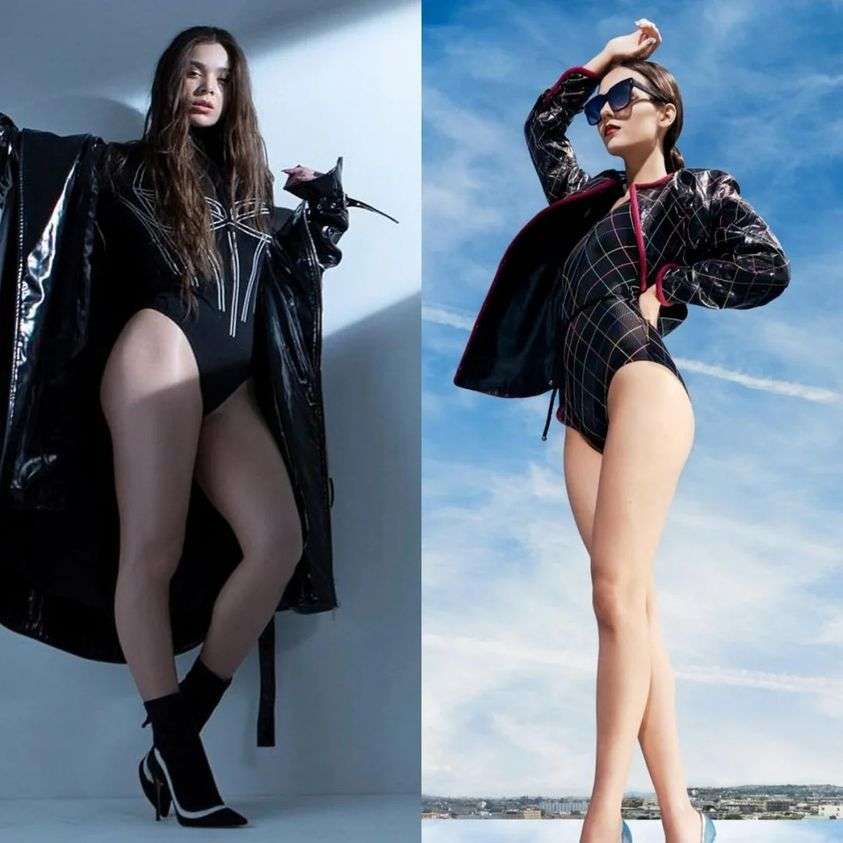 Hailee Steinfeld Or Victoria Justice Leg