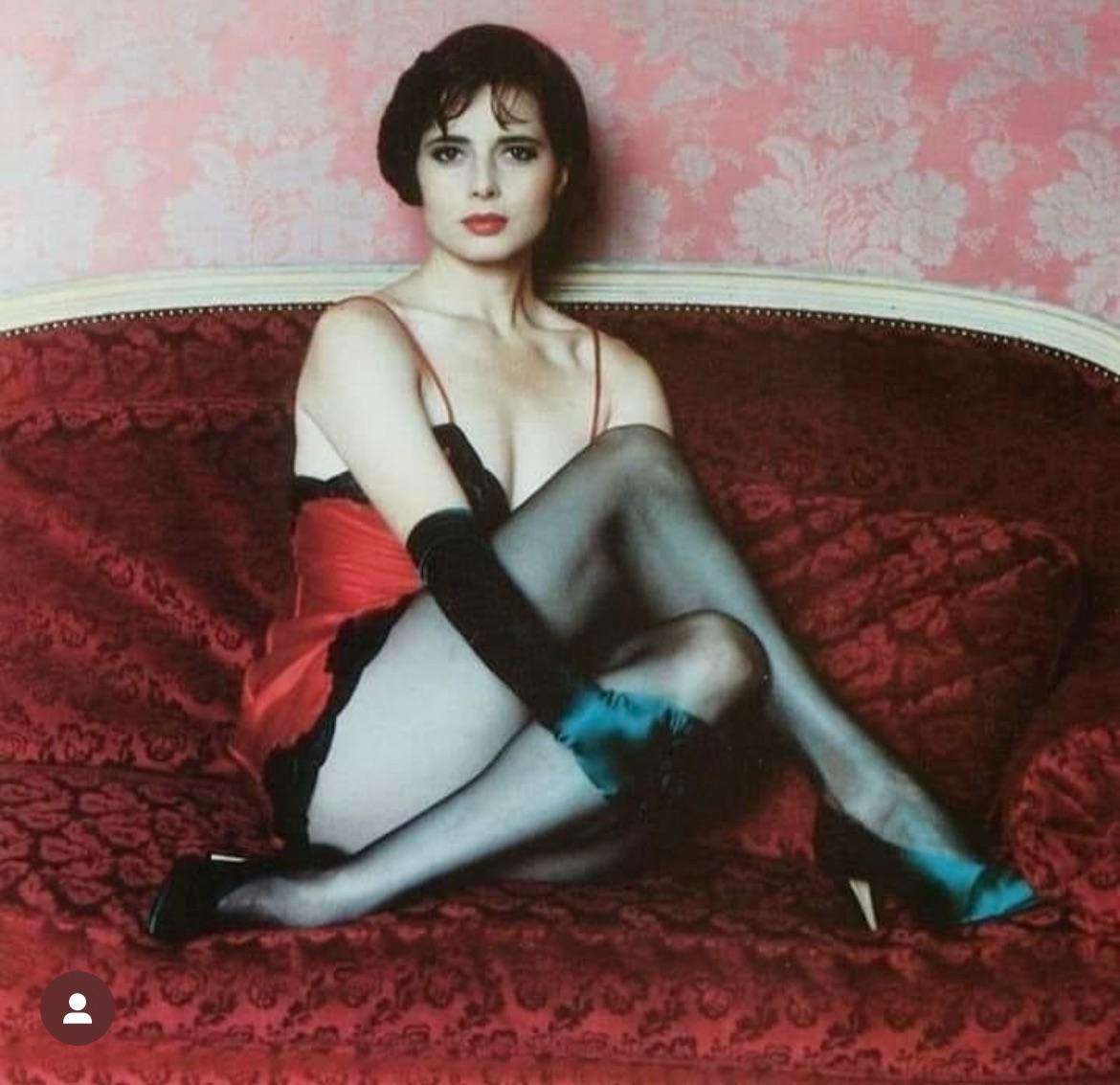 Isabella Rossellini Leg