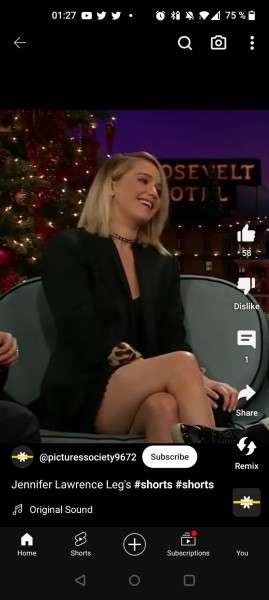 Jennifer Lawrence X Legs