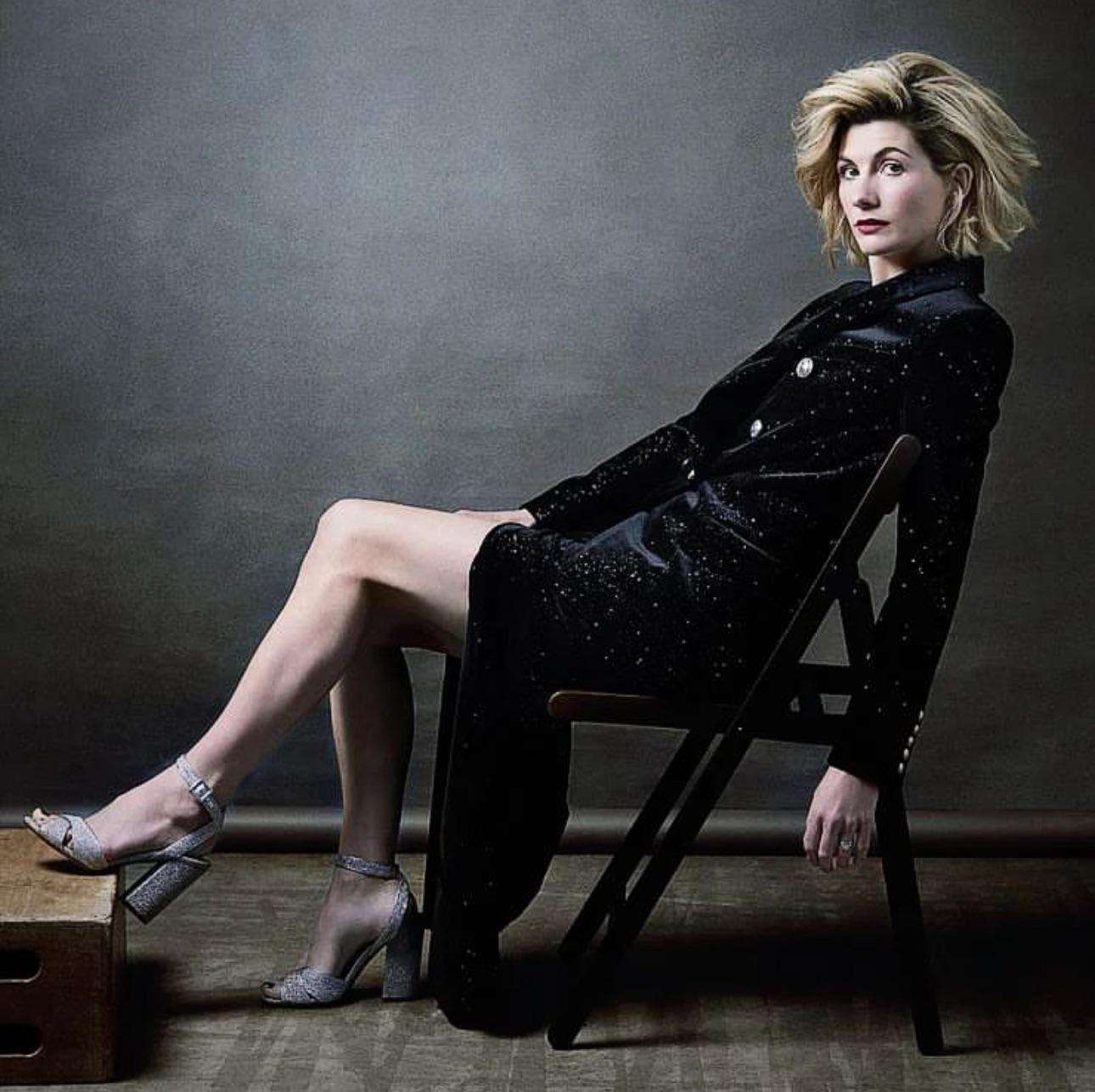 Jodie Whittaker Leg