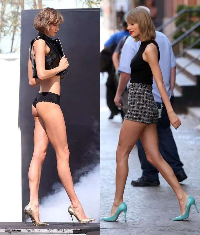 Karlie Kloss Or Taylor Swift Leg