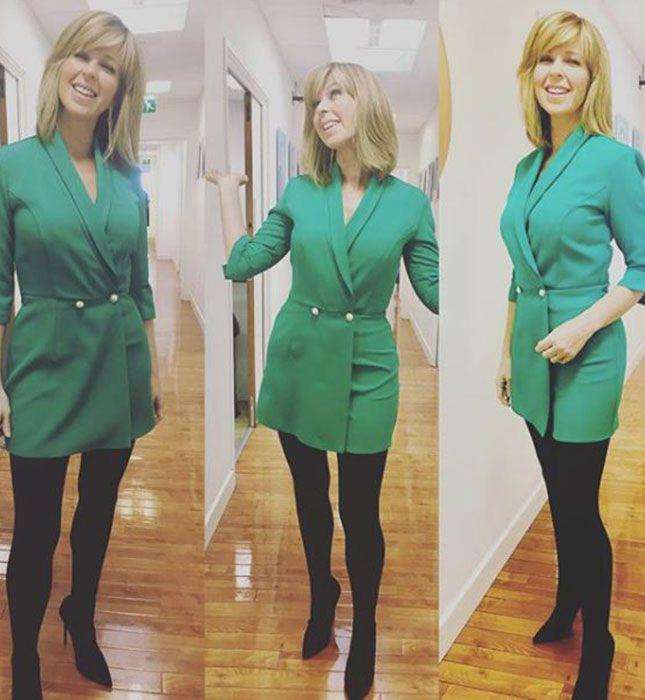 Kate Garraway Leg