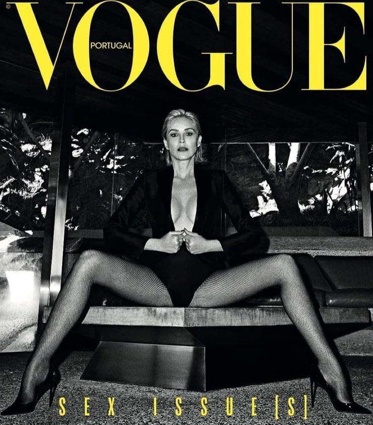 Sharon Stone Legs